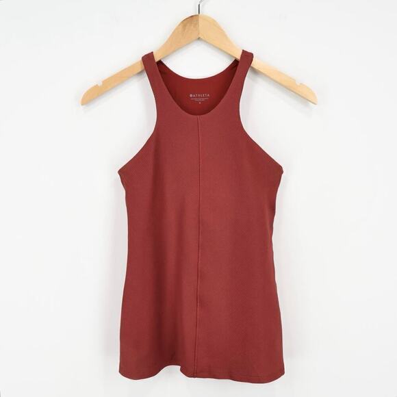 Athleta Intensity Support Top in SuperSonic Russet Brown Size Small - Picture 1 of 6